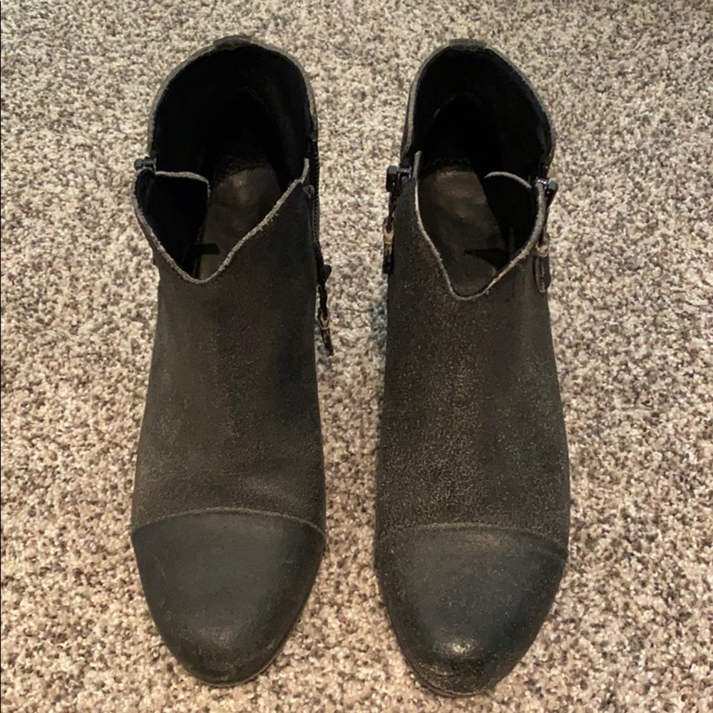 Rag and Bone Margot waxes suede ankle boots